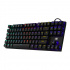 Teclado Gamer Vorago KB-600 RGB TKL, Teclado Mecánico, Alámbrico, Negro (Español)  4