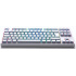 Teclado Gamer VSG Alnitak TKL RGB, Teclado Mecánico, Switch Kailh Blue, Alámbrico, Blanco (Español)  1