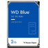 Disco Duro Interno Western Digital WD Blue 3.5", 2TB, SATA III, 6 Gbit/s, 5400RPM, 256MB Caché  1