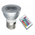 Winled Foco Regulable LED Inteligente WLA-005, Luz Blanca/RGB, Base E26, 3W, Plateado  1