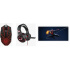 Kit Gamer de Mouse, Audífonos y Mousepad Xtech Miles Morales, Alámbrico, USB, Negro/Rojo  1