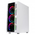 Gabinete Xtreme PC Gaming Kronos con Ventana, Midi-Tower, ATX/Micro-ATX/Mini-ITX, USB 2.0/3.0, con Fuente de 600W, 4 Ventiladores Instalados, Blanco  3