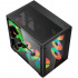 Gabinete Xtreme PC Gaming Counter Strike Edition con Ventana de Cristal Templado RGB, Midi-Tower, ATX/Micro-ATX/Mini-ITX, USB 2.0/3.0, sin Fuente, 4 Ventiladores Instalados, Negro  5