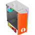 Gabinete Xtreme PC Gaming Dragon Ball Edition con Ventana de Cristal Templado RGB, Midi-Tower, ATX/Micro-ATX/Mini-ITX, USB 2.0/3.0, sin Fuente, 1 Ventilador Instalado, Naranja  6