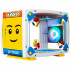 Gabinete Xtreme PC Gaming Lego Edition con Ventana de Cristal Templado RGB, Mini-Tower, Mini-ITX, USB 3.0/3.2, sin Fuente, 3 Ventiladores Instalados, Blanco/Amarillo  4