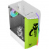 Gabinete Xtreme PC Gaming Mandalorian Edition con Ventana de Cristal Templado RGB, Midi-Tower, ATX/Micro-ATX/Mini-ITX, USB 2.0/3.0, sin Fuente, 1 Ventilador Instalado, Verde  6