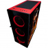 Gabinete Xtreme PC Gaming MG-23060 Edición Shadow, Full-Tower, E-ATX/ATX/Micro ATX/Mini ITX, 2x USB 2.0, 1x USB 3.0, sin Fuente, 4 Ventiladores Instalados, Negro/Rojo  3