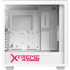 Gabinete Xtreme PC Gaming Sakura ll Edition con Ventana de Cristal Templado RGB, Midi-Tower, ATX/Micro-ATX/Mini-ITX, USB 3.2, sin Fuente, 2 Ventiladores Instalados, Blanco  6