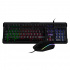 Kit Gamer de Teclado y Mouse Xtreme PC Gaming, Alámbrico, USB, Negro (Español)  1