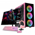 Computadora Gamer Xtreme PC Gaming CM-05494, AMD Ryzen 5 5500, NVIDIA GeForce RTX 4060, 32GB, 1TB SSD, Wi-Fi, Windows 10 Prueba + Teclado/Mouse/Monitor de 23.8"   1