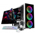 Computadora Gamer Xtreme PC Gaming CM-05495, AMD Ryzen 5 5500, NVIDIA GeForce RTX 4060, 32GB, 1TB SSD, Wi-Fi, Windows 10 Prueba + Teclado/Mouse/Monitor de 23.8"   1