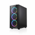 Gabinete Xzeal XZ110 con Ventana RGB, Tower, ATX/Micro ATX/Mini-ATX, USB 3.0/2.0, sin Fuente, 3 Ventiladores RGB Instalados, Negro  3