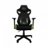 Yeyian Silla Gamer Drakkar, hasta 150Kg, Negro/Verde  1