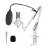 Yeyian Kit Microfono para Streaming Agile, USB, Blanco ― incluye Soporte de Brazo, Soporte Amortiguador, Filtro, Abrazadera y Cable USB  5