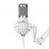 Yeyian Kit Microfono para Streaming Agile, USB, Blanco ― incluye Soporte de Brazo, Soporte Amortiguador, Filtro, Abrazadera y Cable USB  2