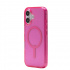 Zagg Funda Milan Snap Glitter con MagSafe para iPhone 16 Plus, Rosa  1