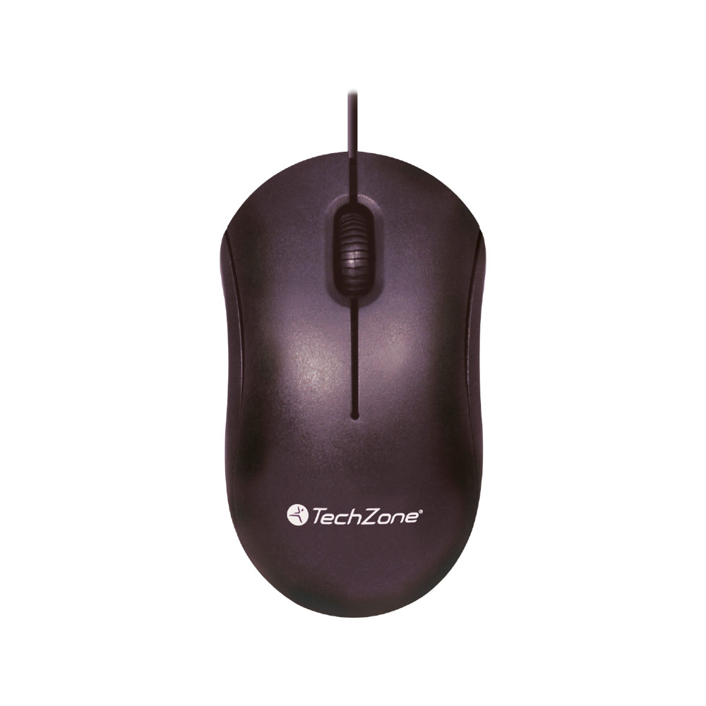 TechZone Mouse Óptico Alámbrico TZMOU01